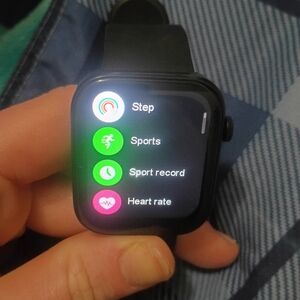 Smart Fitness Tracker Watch - Black